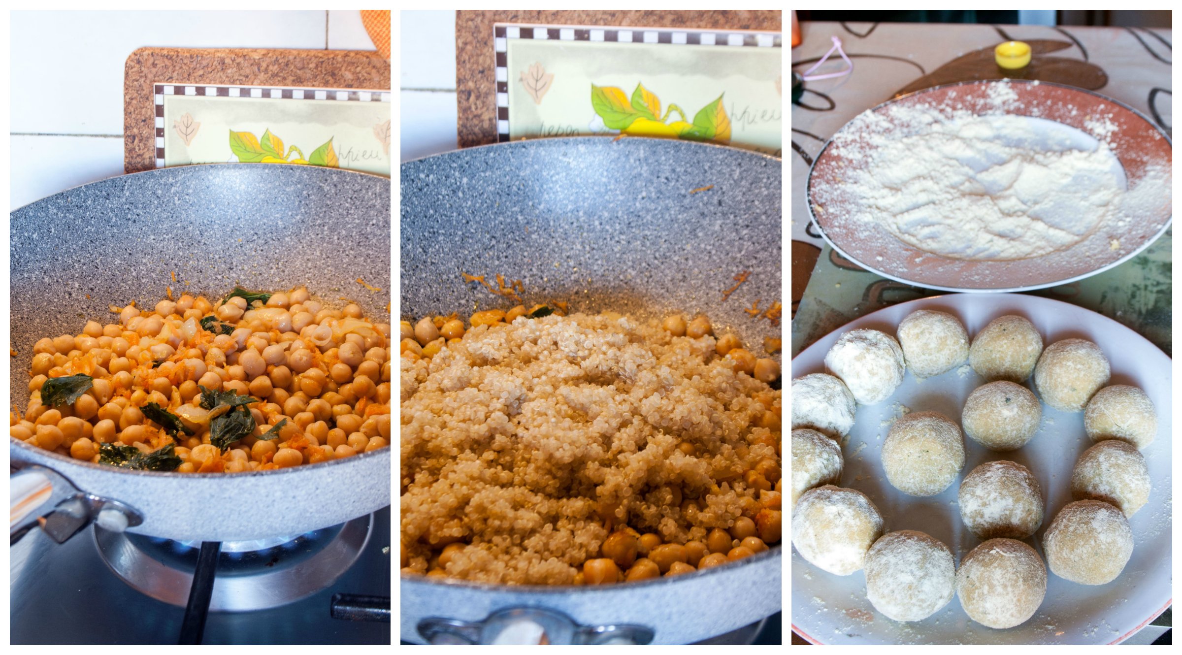 Falafel di ceci e quinoa