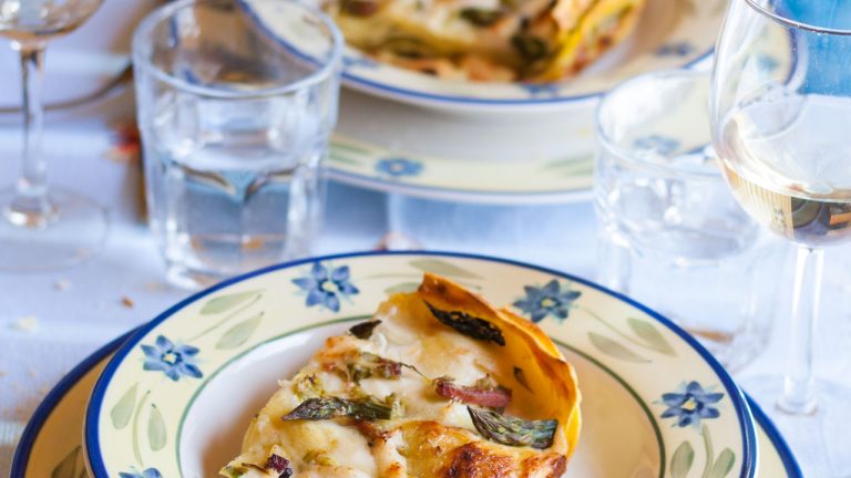 Lasagne Con Asparagi E Speck Piatto Della Domenica Maccaroni Reflex