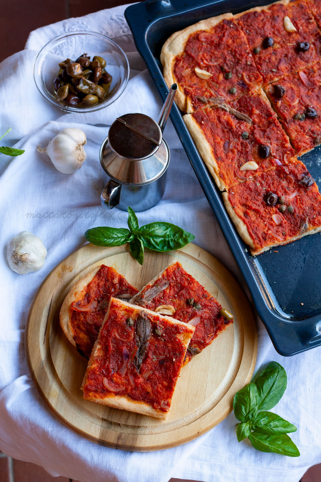 Sardenaira, focaccia tipica di Sanremo